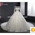 OY087 Alibaba China Guangzhou Long Sleeve Lace Appliqued vestido de novia 2017